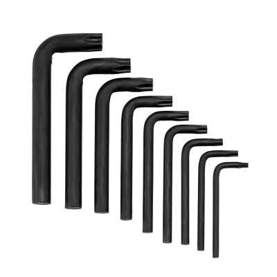 Набор ключей имбусовых Torx 9 шт: T10, 15, 20, 25, 27, 30, 40, 45, 50, оксидированные, на кольце Sparta по ценам производителя в Москве с доставкой по всей России