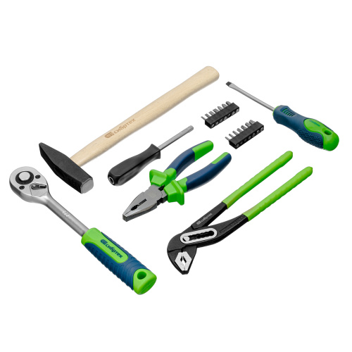 Набор инструментов, 1/2", 1/4", пластиковый кейс 76 предметов Сибртех по ценам производителя в Москве с доставкой по всей России