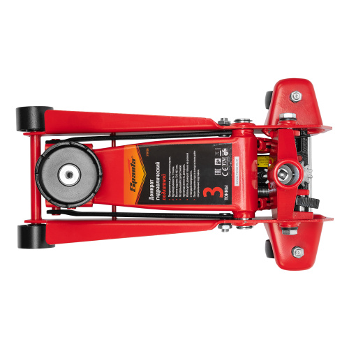 Домкрат гидравлический подкатной, 3 т, h подъема 130-465 мм Sparta по ценам производителя в Москве с доставкой по всей России