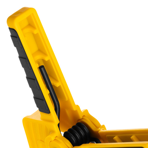 Струбцина клещеобразная, усиленная 65 х 50 мм, двухкомпонентные рукоятки Denzel по ценам производителя в Москве с доставкой по всей России