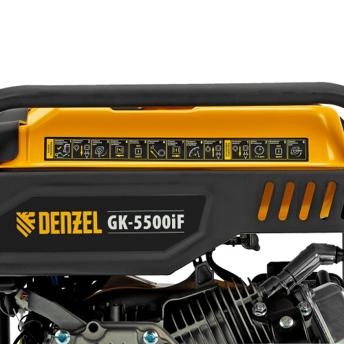 Генератор инверторный GK-5500iF, 5,5 кВт, 230 В, ручной старт DENZEL по ценам производителя в Москве с доставкой по всей России