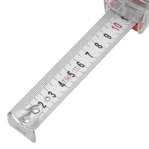 Рулетка Crystal,7,5 м х 25 мм,корпус из поликарбоната Matrix по ценам производителя в Москве с доставкой по всей России