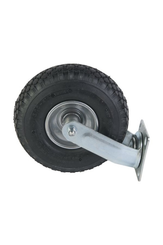 Колесо пневматическое резиновое 260 мм PRS 85 поворотное на кронштейне по ценам производителя в Москве с доставкой по всей России
