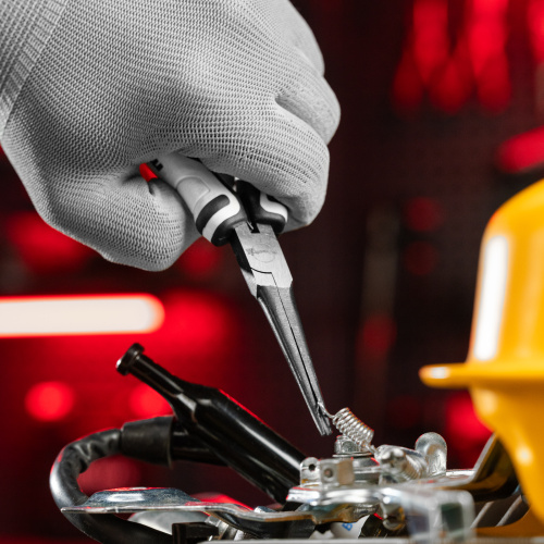 Длинногубцы Mini удлиненные, 150 мм, авторазжим, Pro Matrix по ценам производителя в Москве с доставкой по всей России