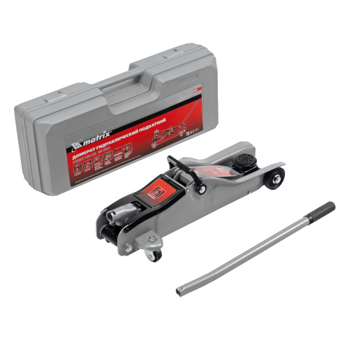 Домкрат гидравлический подкатной 2 т в пластиковом кейсе 85-330 мм. Low Profile Matrix по ценам производителя в Москве с доставкой по всей России
