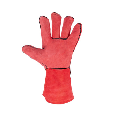 Краги спилковые красные (пр-во Foxweld) купить в Москве с доставкой по всей России | ProtosMarket.ru