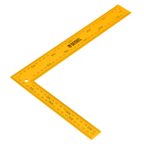 Угольник стальной, 200 х 300 мм Denzel по ценам производителя в Москве с доставкой по всей России