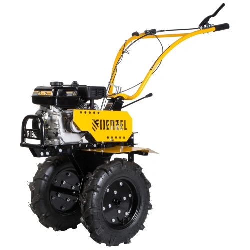 Мотоблок DPT-470, 7 л.с, ременное сцепление, ширина 85 см, глубина 35 см, фрез 3 х 4, ШОМ, передачи 3В/1Н Denzel по ценам производителя в Москве с доставкой по всей России