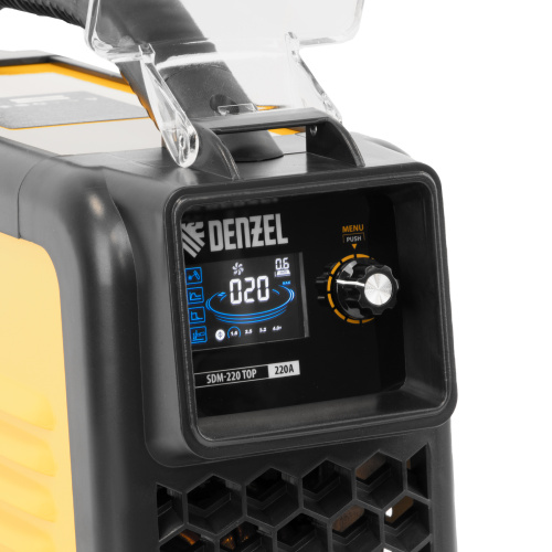 Аппарат инвертор. дуговой сварки SDM-220 Top, 220 А, ПВ 60% кейс Denzel по ценам производителя в Москве с доставкой по всей России
