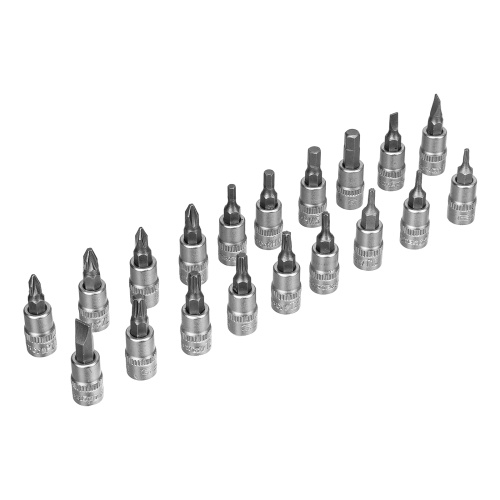 Набор инструментов, 1/2", 3/8", 1/4", пластиковый кейс 160 предм. Сибртех по ценам производителя в Москве с доставкой по всей России