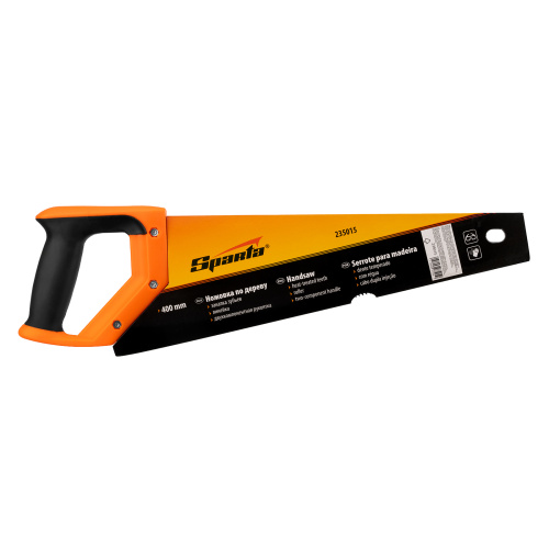 Ножовка по дереву, 400 мм, 7-8 TPI, зуб 2D, каленый зуб, двухкомпонентная рукоятка Sparta по ценам производителя в Москве с доставкой по всей России