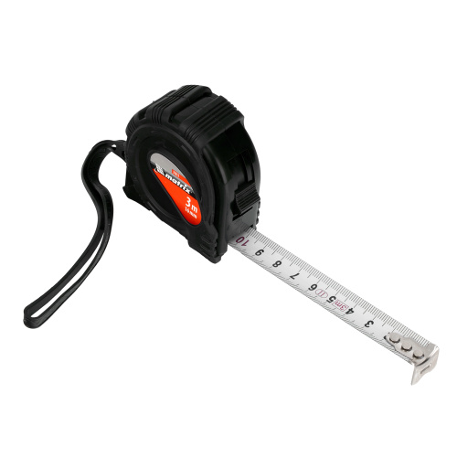 Рулетка Black,3 м х 16 мм,обрезиненный корпус Matrix по ценам производителя в Москве с доставкой по всей России