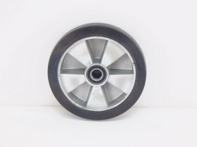 Колесо резиновое 250х50 мм с подшипником для тележек гидравлических HW по ценам производителя в Москве с доставкой по всей России