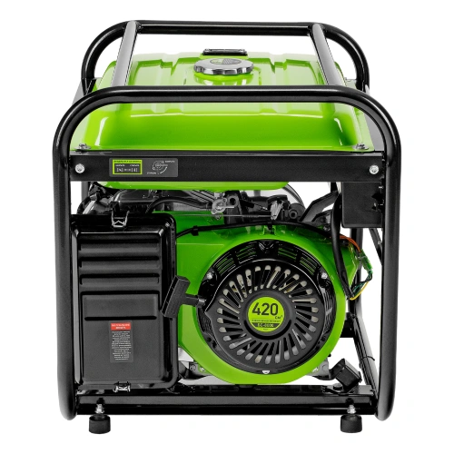 Генератор бензиновый БС-8000, 6,6 кВт, 230В, четырехтактный, 25 л, ручной стартер Сибртех по ценам производителя в Москве с доставкой по всей России