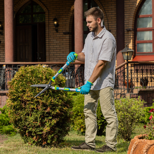 Кусторез, 640 - 820 мм, телескопические алюминиевые рукоятки, Luxe, Palisad по ценам производителя в Москве с доставкой по всей России