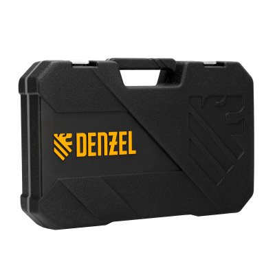 Набор инструментов, 1/2", 1/4", CrV, S2, пластиковый кейс, 94 предмета Denzel по ценам производителя в Москве с доставкой по всей России