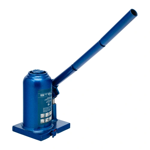 Домкрат гидравлический бутылочный телескопический, 6 т, H подъема 170-420 мм Stels по ценам производителя в Москве с доставкой по всей России