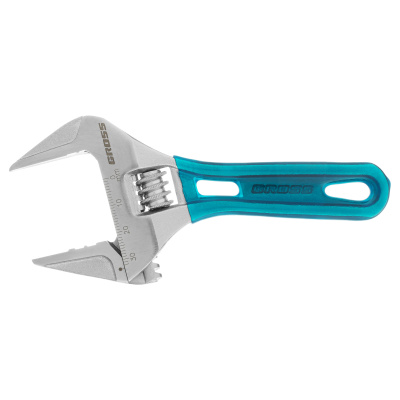 Ключ разводной, 140 мм, CrV, укороченная ручка Gross по ценам производителя в Москве с доставкой по всей России