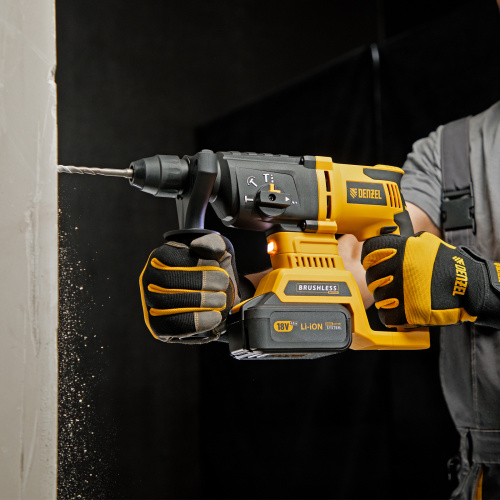 Перфоратор аккумуляторный BLRH-IB-26-0 Li-Ion, 18 В Denzel по ценам производителя в Москве с доставкой по всей России