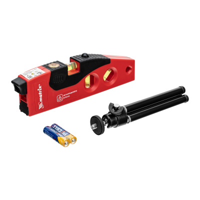 Лазерный уровень, 180 мм, 220 мм штатив, 4 глазка Matrix по ценам производителя в Москве с доставкой по всей России