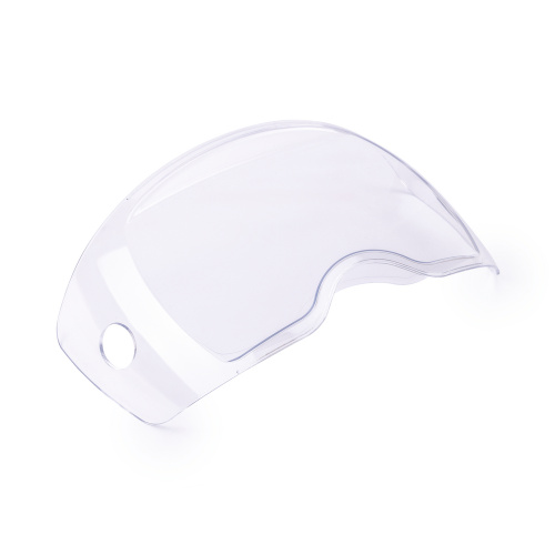 Поликарбонатное стекло внешнее 250х120мм для маски Корунд-Х PRO по ценам производителя в Москве с доставкой по всей России