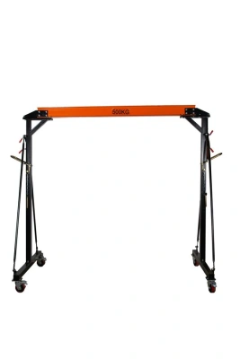Мини-кран козловой TOR (МПУ) 0,5 т высота 2,4-3,6 м пролет 2,4 м по ценам производителя в Москве с доставкой по всей России