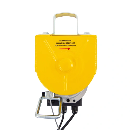 Тельфер электрический TF-800, 0.8 т, 1300 Вт, высота 12 м, 8 м/мин Denzel по ценам производителя в Москве с доставкой по всей России