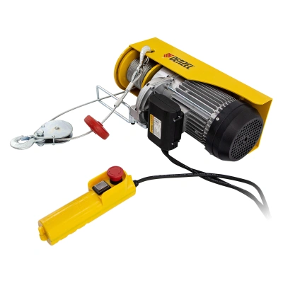 Тельфер электрический TF-1000,1 т, 1600 Вт, высота 12 м, 8 м/мин Denzel по ценам производителя в Москве с доставкой по всей России