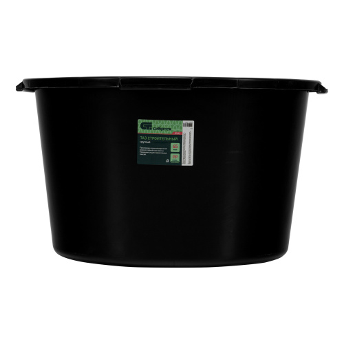 Таз круглый строительный, 65 л Сибртех по ценам производителя в Москве с доставкой по всей России