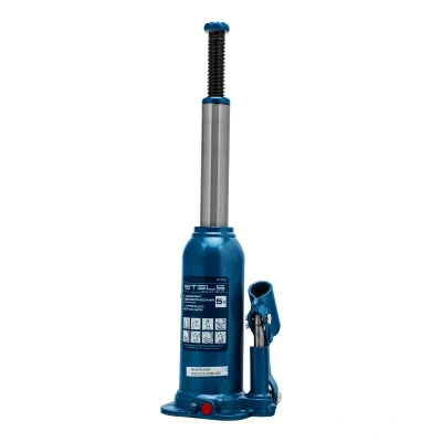 Домкрат гидравлический бутылочный, 5 т, h подъема 207-404 мм Stels по ценам производителя в Москве с доставкой по всей России