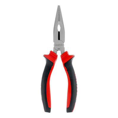 Длинногубцы прямые, 160 мм, хром-ванадий, двухкомпонентные рукоятки Matrix по ценам производителя в Москве с доставкой по всей России