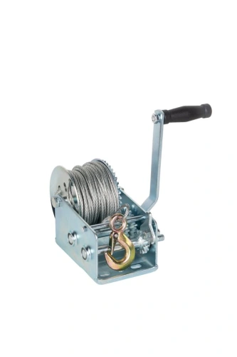 Лебедка ручная барабанная с тросом 1000кг  20м оцинкованная TOR FD по ценам производителя в Москве с доставкой по всей России