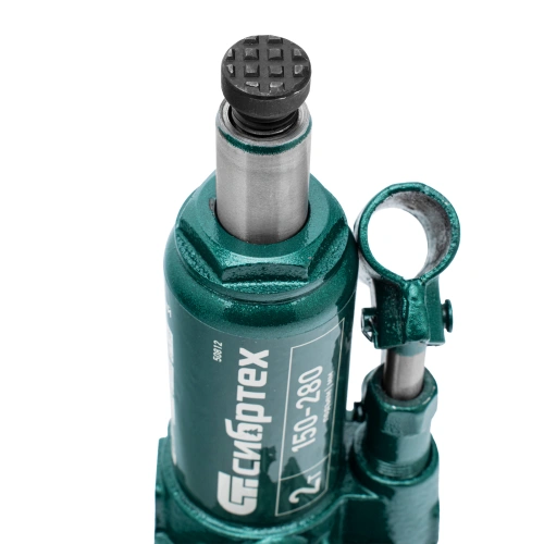 Домкрат гидравлический бутылочный, 2 т, 150-280 мм, в пласт. кейсе Сибртех по ценам производителя в Москве с доставкой по всей России