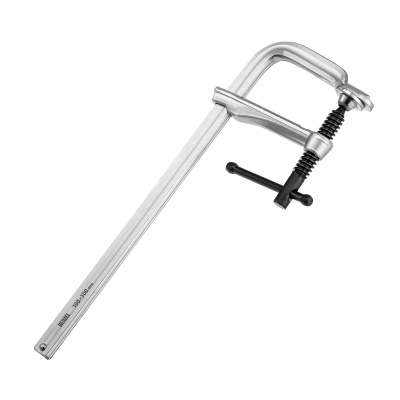 Струбцина F-образная, 100x300мм, кованая Denzel купить в Москве с доставкой по всей России | ProtosMarket.ru