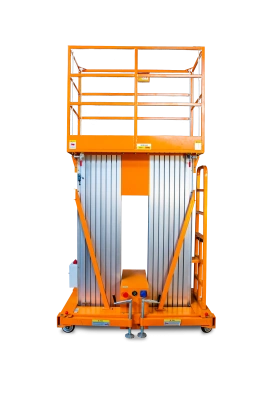 Подъемник мачтовый аккумуляторный 200 кг 8/10 м TOR GTWY8-200S DC 2-мачтовый по ценам производителя в Москве с доставкой по всей России