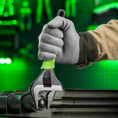 Ключ разводной, 250 мм, тонкие губки, фосфатированый Сибртех по ценам производителя в Москве с доставкой по всей России