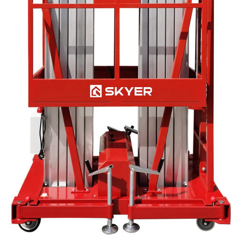 Двухмачтовый подъемник SKYER GTWY10-200 AC/DC по ценам производителя в Москве с доставкой по всей России