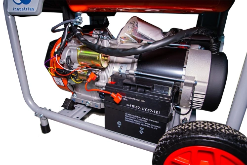 Генератор бензиновый 6,0 кВт 220В/380В с электростартером TOR KM8000HE по ценам производителя в Москве с доставкой по всей России