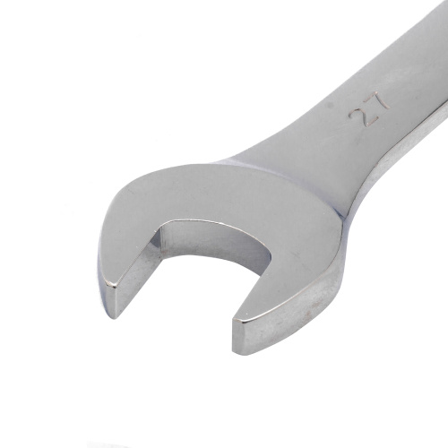 Ключ комбинированный трещоточный, 27 мм, CrV, зеркальный хром Matrix по ценам производителя в Москве с доставкой по всей России