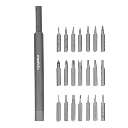 Набор для точных работ 22 в 1, универсальный, сталь CrV Matrix по ценам производителя в Москве с доставкой по всей России