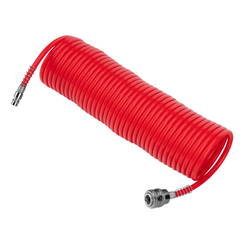 Шланг спиральный воздушный, 10 м, с быстросъемными соединениями Matrix по ценам производителя в Москве с доставкой по всей России