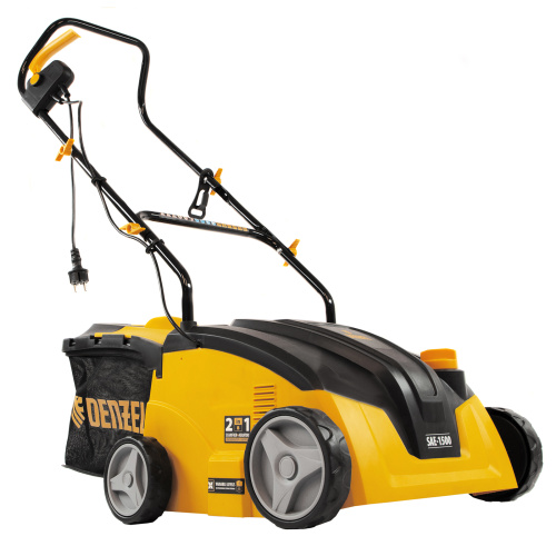 Скарификатор-аэратор  электрический SAE-1500, 1500 Вт, -11/+5 мм, 32 cм Denzel по ценам производителя в Москве с доставкой по всей России