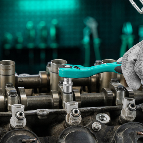 Набор инструментов 1/2", 1/4", CrV, 12 гранные головки, пластиковый кейс, 109 предмета Stels по ценам производителя в Москве с доставкой по всей России