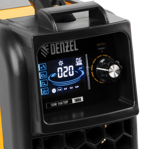 Аппарат инвертор. дуговой сварки SDM-160 Top, 160 А, ПВ 80% Denzel по ценам производителя в Москве с доставкой по всей России