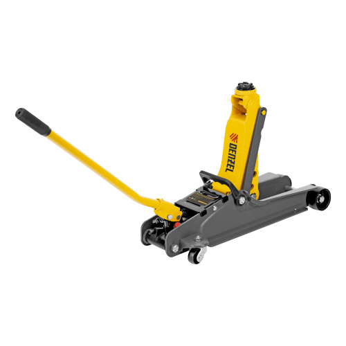 Домкрат гидравлический подкатной с фиксатором, 2,5 т, 85-385 мм Denzel по ценам производителя в Москве с доставкой по всей России