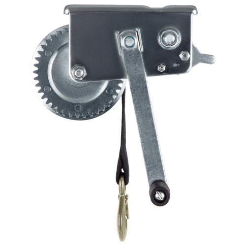 Лебедка шестеренчатая, тяга 0.8 т, ленточная Matrix по ценам производителя в Москве с доставкой по всей России