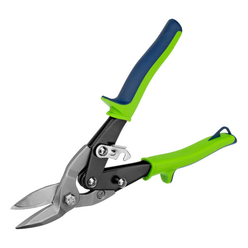 Ножницы по металлу, 250 мм, левый рез, сталь С55, двухкомпонентные рукоятки СИБРТЕХ по ценам производителя в Москве с доставкой по всей России