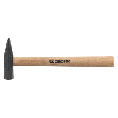 Молоток слесарный 500 г, квадратный боек, деревянная рукоятка Сибртех по ценам производителя в Москве с доставкой по всей России