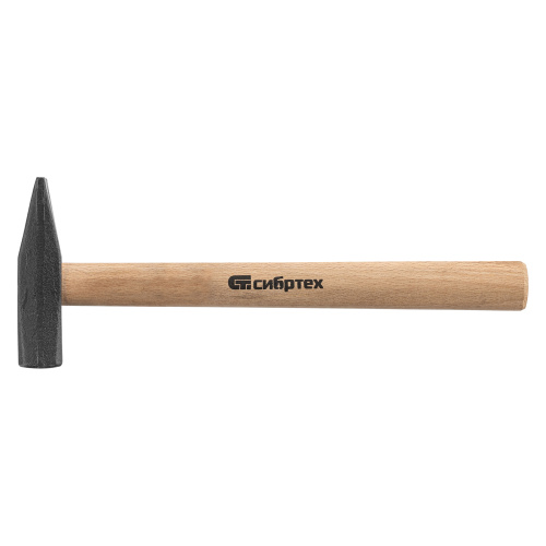 Молоток слесарный 500 г, квадратный боек, деревянная рукоятка Сибртех по ценам производителя в Москве с доставкой по всей России