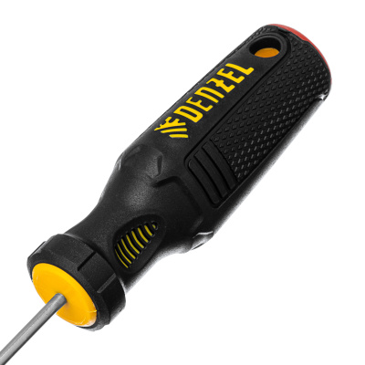 Отвертка, PH0х75 мм, S2, 3к рукоятка Denzel по ценам производителя в Москве с доставкой по всей России
